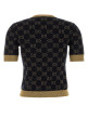 Embroidered cotton blend sweater GUCCI (526759X9W83)