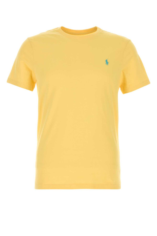Yellow cotton t-shirt POLO RALPH LAUREN (710671438)