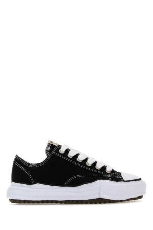 Black canvas sneakers Black MAISON MIHARA YASUHIRO (A01FW702)