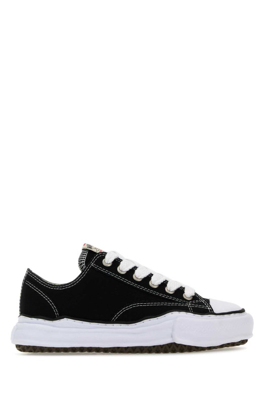 Black canvas sneakers Black MAISON MIHARA YASUHIRO (A01FW702)