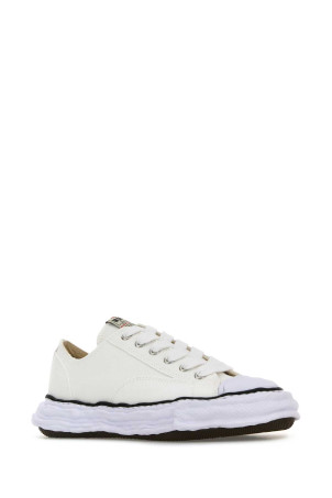 White canvas sneakers White MAISON MIHARA YASUHIRO (A11FW702)