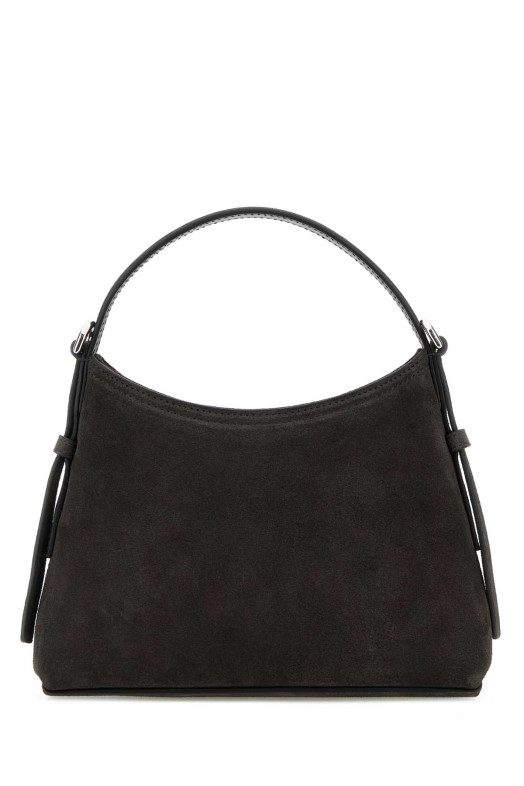 Сумка GIVENCHY из замши Voyou цвета «уголь» (BB60PTB2D6)