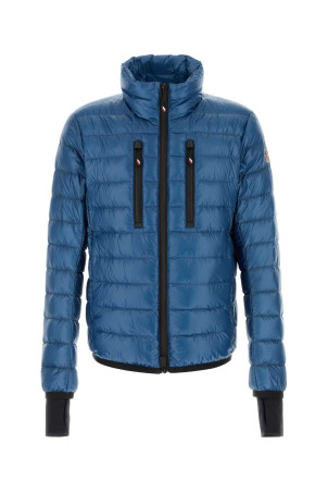 Blue nylon Hers down jacket MONCLER GRENOBLE (1A00048539YL)