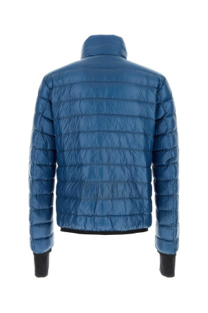 Blue nylon Hers down jacket MONCLER GRENOBLE (1A00048539YL)