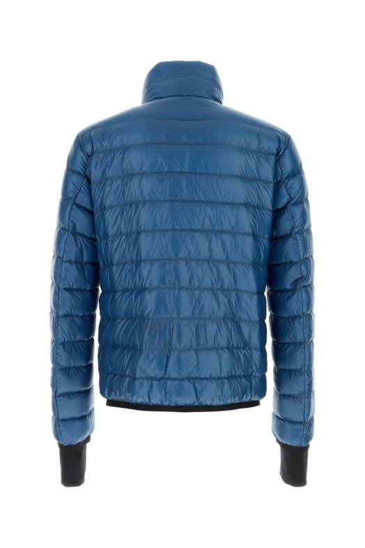 Blue nylon Hers down jacket MONCLER GRENOBLE (1A00048539YL)