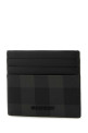Printed canvas card holder Gray BURBERRY (8112259)
