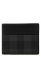 Printed canvas card holder Gray BURBERRY (8112259)