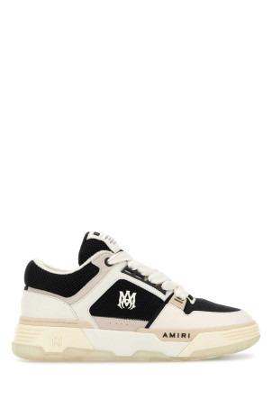Two-tone leather and fabric MA-1 sneakers AMIRI (AMFOSR1097)