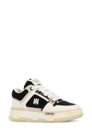 Two-tone leather and fabric MA-1 sneakers AMIRI (AMFOSR1097)