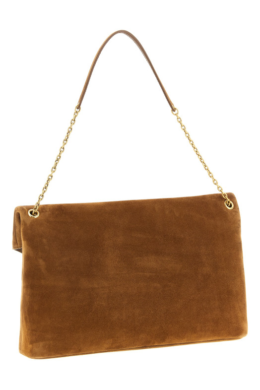 'Cassandre' XXL clutch  Brown