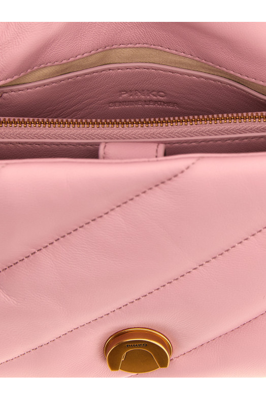 Сумка через плечо «Mini Love Puff» Розовая 100039A0F2P26Q