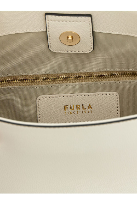 'Roxie' small bucket bag White