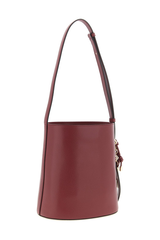 'Roxie' small bucket bag Bordeaux