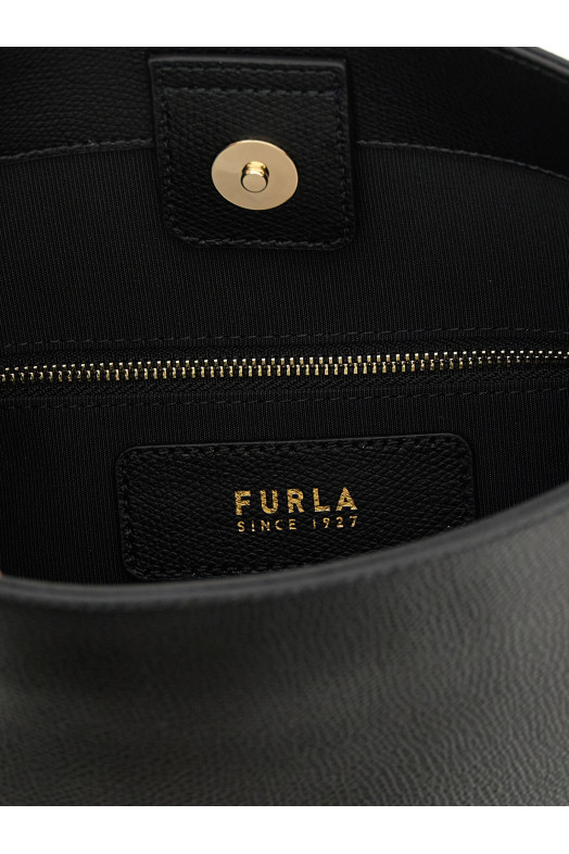 'Roxie' small bucket bag Black