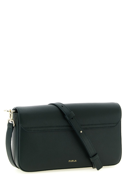 Маленькая сумка через плечо «Furla Iride» Зеленая WB01826ARE0004491S