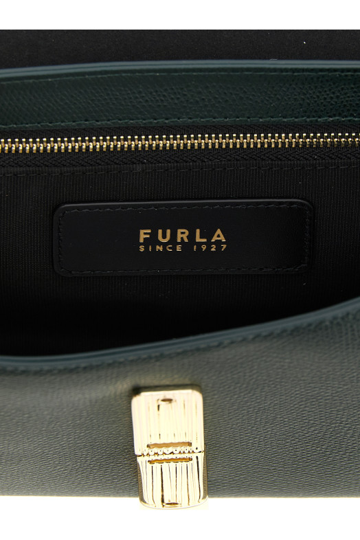 Маленькая сумка через плечо «Furla Iride» Зеленая WB01826ARE0004491S