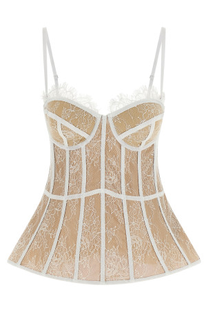 Bustier Top White