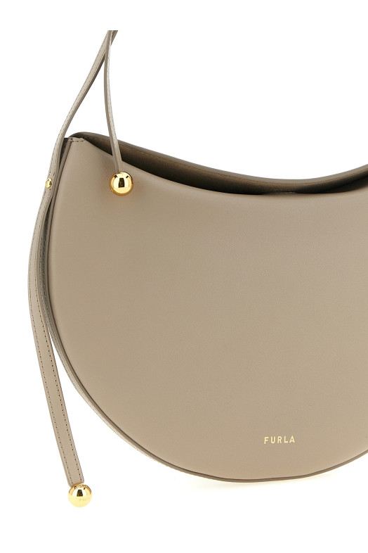 'Furla Moonstone' small shoulder bag Beige