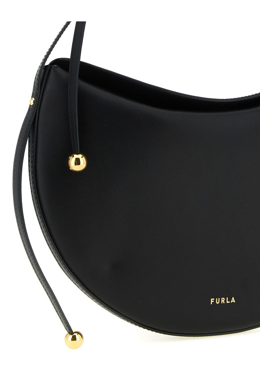'Furla Moonstone' small shoulder bag Black