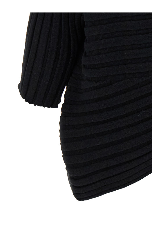 Топ «Хлопковый кашемир» Черный IM58KN29215