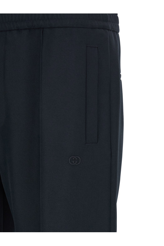 Технические брюки панама Синие GUCCI 852345ZAFKB4847