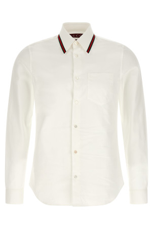 'Nastro Web' shirt White