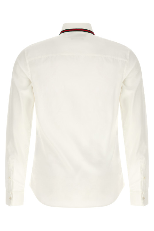 'Nastro Web' shirt White