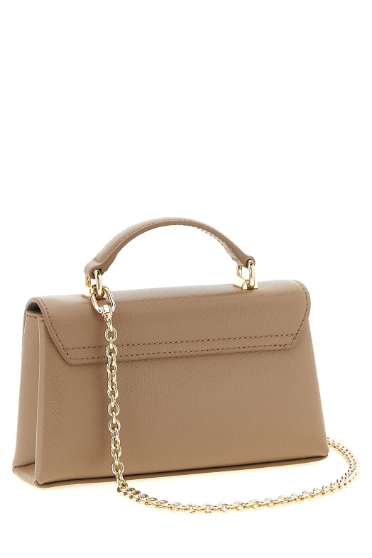 Мини-сумка через плечо «Furla 1927» Бежевая WE00423ARE0001257S