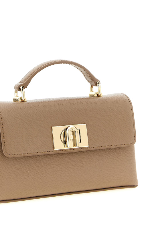 Мини-сумка через плечо «Furla 1927» Бежевая WE00423ARE0001257S