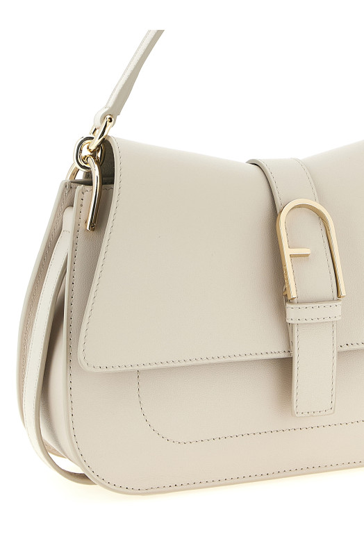 'Flow M' shoulder bag Beige