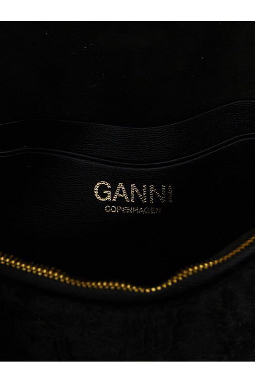 Кошелек «Lulu» на цепочке, черный B2060015099