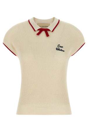 Valentino Garavani «Chez Valentino» топ Бежевий B3KC66T9JVBRS