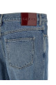 Джинсы с эффектом выцветания Blue GUCCI 844629XDDD24009