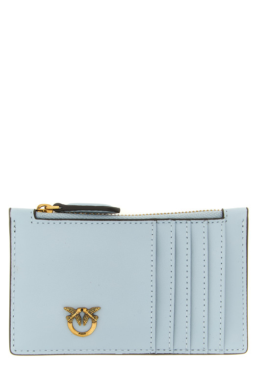 'Airone' card holder BLUE