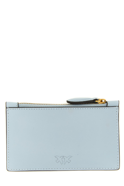 'Airone' card holder BLUE