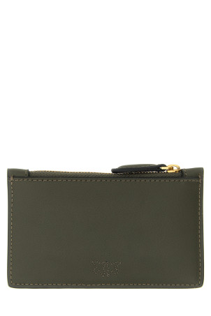 'Airone' card holder Green