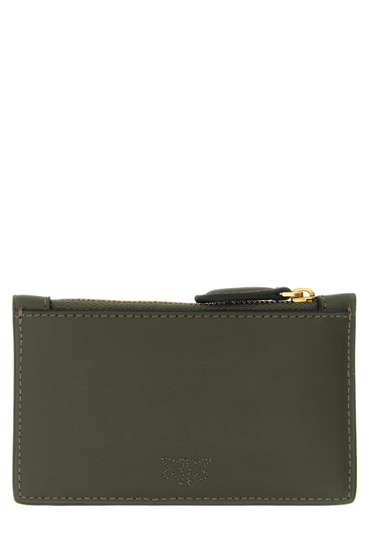 'Airone' card holder Green