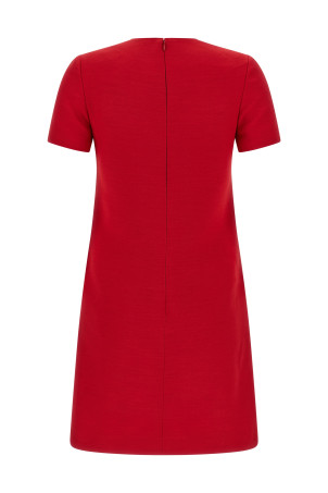 Valentino Garavani V Gold dress Red