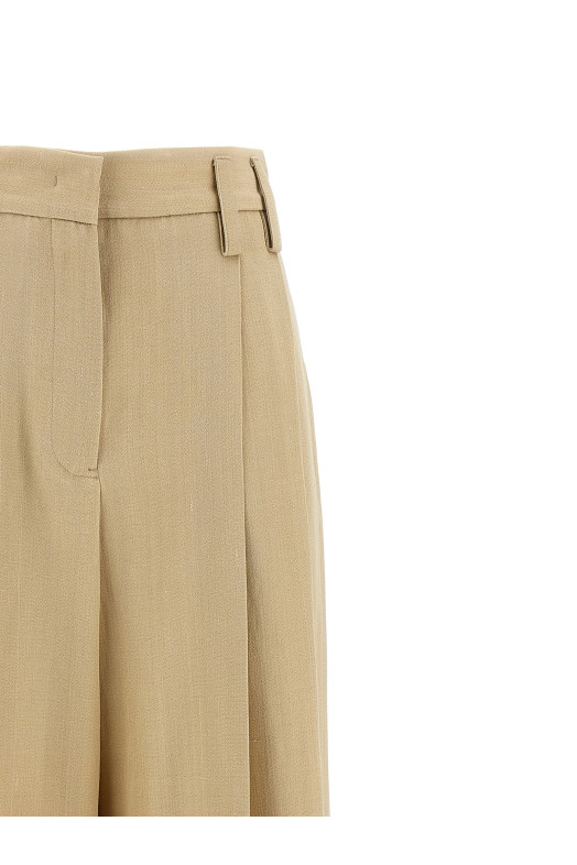 Брюки «100 AW 36» бежевого цвета J03KA0292J65005272