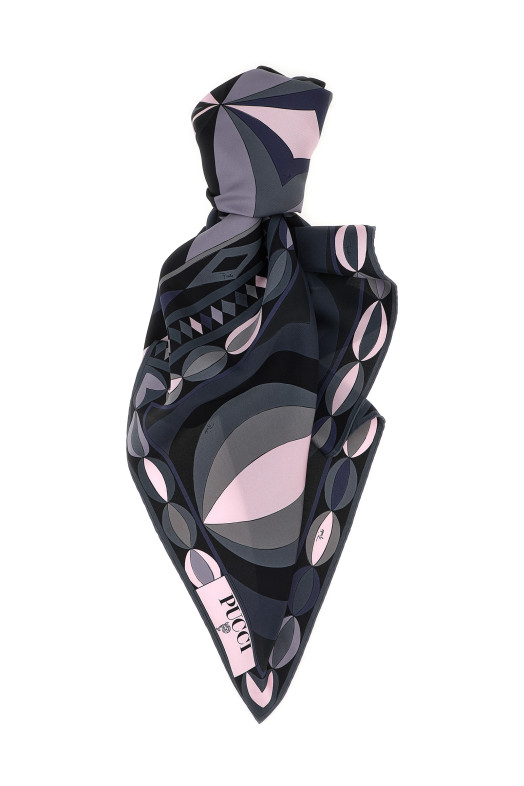 Patterned scarf Multicolor