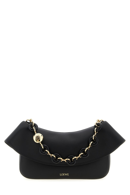 'Ola' medium shoulder bag Black