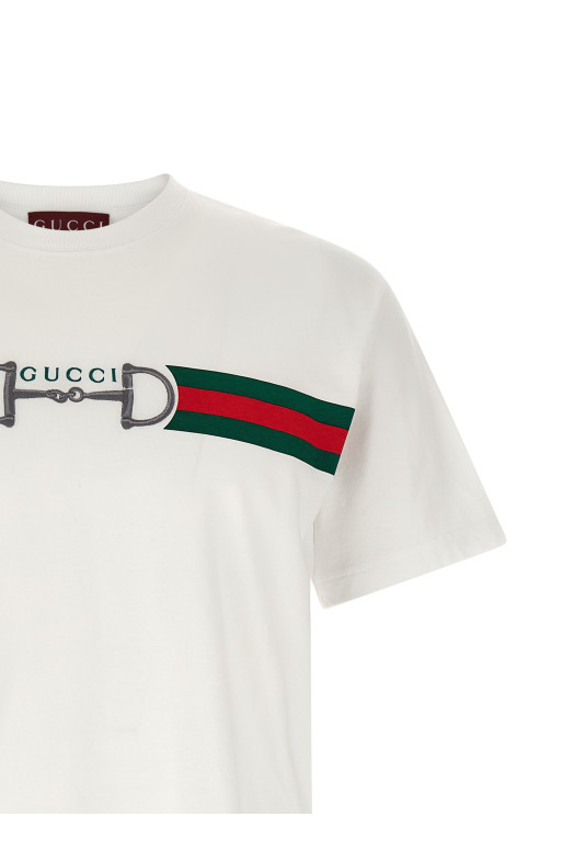 'Nastro Web' T-shirt White