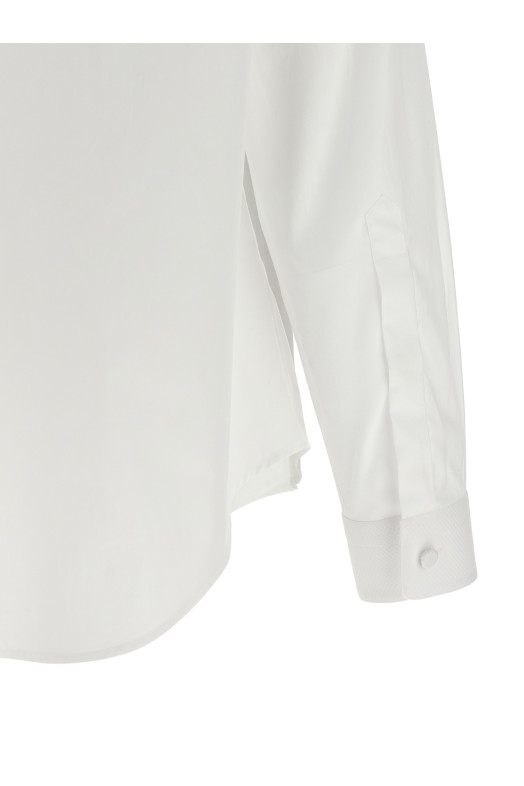 Рубашка с пластроном Белая TOM FORD CA3336FAX1708WAB