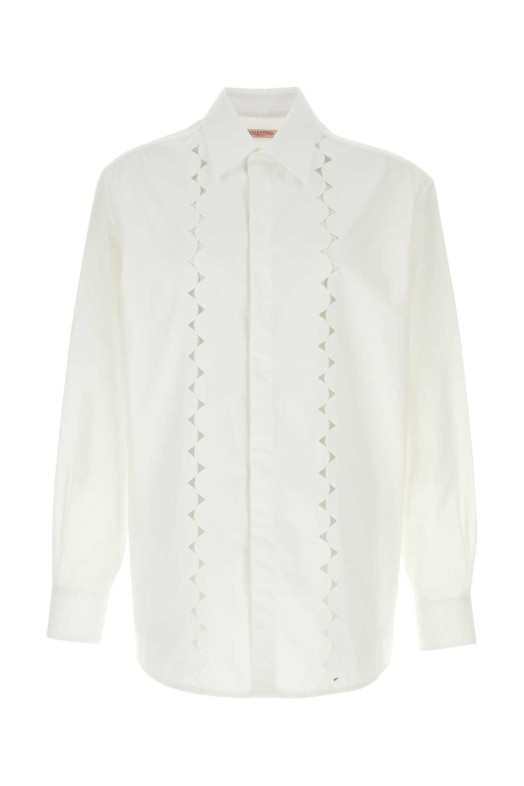 White poplin shirt VALENTINO GARAVANI (5V3ABR9EADQ)