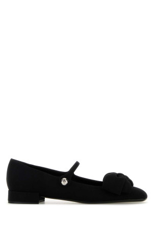 Black crepe Bowjane ballerinas Black VALENTINO GARAVANI (5W0S0KI3JIV)
