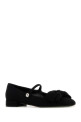 Black crepe Bowjane ballerinas Black VALENTINO GARAVANI (5W0S0KI3JIV)
