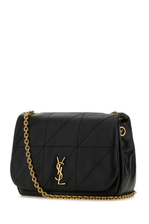Black nappa leather Jamie small shoulder bag Black SAINT LAURENT (763475AAB32)