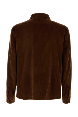 Brown corduroy Quebec jacket Brown UMIT BENAN (FW25M643514580540)