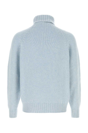 Light-blue cashmere sweater BLUE UMIT BENAN (FW25M990015770615)