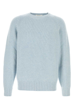 Light-blue cashmere sweater BLUE UMIT BENAN (FW25M990115770615)